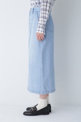 ◆ストレートデニムスカート（０７７３２２０８０５）