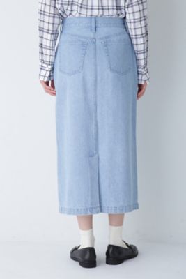 ◆ストレートデニムスカート（０７７３２２０８０５）