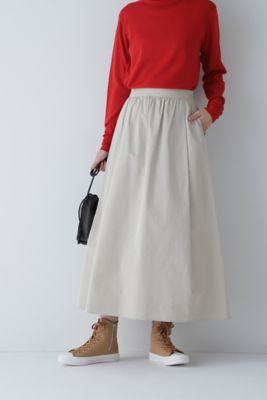 ＜human woman (Women)＞◆ギャザータックスカート（０７７３２２０９００）