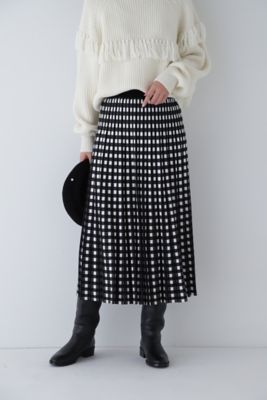 ＜human woman (Women)＞◆ジャガードスカート（０７７３２２７１００）