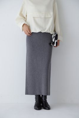 ＜human woman (Women)＞◆リブニットタイトスカート（０７７３２２７１０１）
