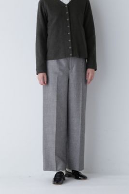 ＜human woman (Women)＞◆千鳥チェックセンタープレスパンツ（０７７３２３０００３）