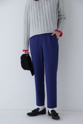 【SALE】human woman (Women)/ヒューマンウーマン ツイル起毛ストレッチパンツ(0773230104) ブルー パンツ・ズボン【三越伊勢丹/公式】