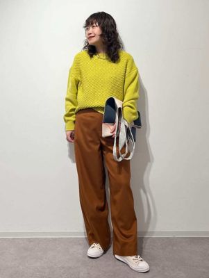 ◆先染めツイルストレッチカラーパンツ（０７７３２３０２００）
