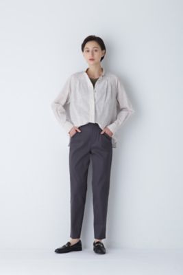 ◇ピケストレッチパンツ（0773230800） | human woman