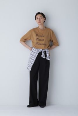 ◆ストレッチポンチワイドパンツ（０７７３２３０８０３）