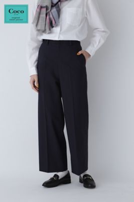 ＜Ｃｏｃｏ　ｓｉｚｅ＞ワイドストレートパンツ（０７７３２３０８０４）