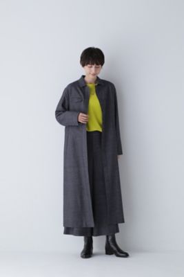◆セミ梳毛ツイルワンピース（０７７３２４０００２）