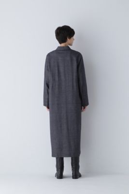 ◆セミ梳毛ツイルワンピース（０７７３２４０００２）