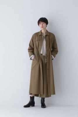 ◆セミ梳毛ツイルワンピース（０７７３２４０００２）