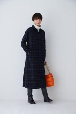 ◇起毛チェックワンピース（0773240100） | human woman