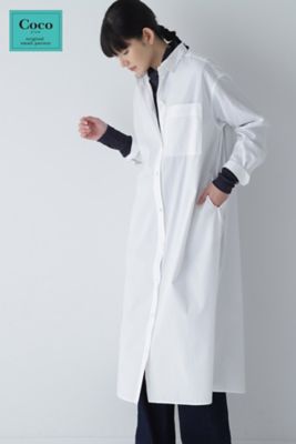 ＜human woman (Women)＞◆ブロードシャツワンピース（０７７３２４０９００）