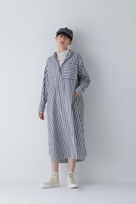 ◆ブロードシャツワンピース（０７７３２４０９００）