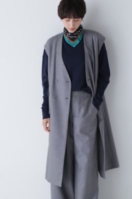 ＜human woman (Women)＞◆ライトフラノウォッシャブルジレ（０７７３２５０００１）