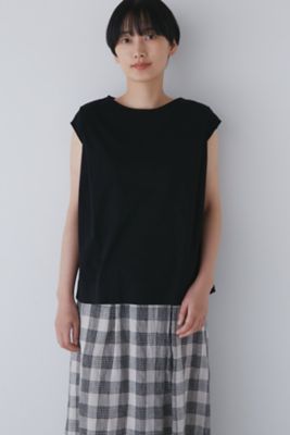 ◆スムースフレンチスリーブＴシャツ（０７７３２６０７０２）