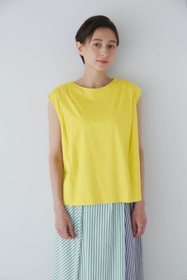 ◆スムースフレンチスリーブＴシャツ（０７７３２６０７０２）