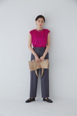 ◆スムースフレンチスリーブＴシャツ（０７７３２６０７０２）