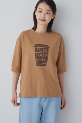 コーヒー染めＴシャツ（０７７３２６０８０３） | ファッション・服 