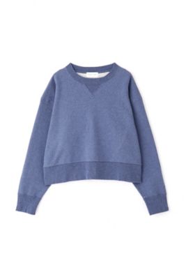 ◇デニムライク裏毛カットソー（0773260805） | human