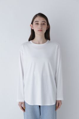 オーガニックコットンシャツテールカットソー（０７７３２６０９０６）