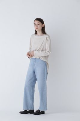 オーガニックコットンシャツテールカットソー（０７７３２６０９０６）