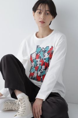 ＜human woman (Women)＞◆アートプリントＴシャツ（０７７３２６０９１２）