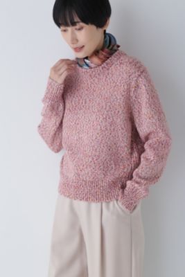 ＜human woman (Women)＞◆ＭＩＸニットプルオーバー（０７７３２７０００５）