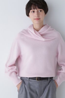 ◇ニュアンスネックニット（0773270013） | human woman