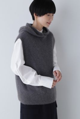 ＜human woman (Women)＞◆フード付きニットベスト（０７７３２７００１５）