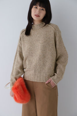 ＜human woman (Women)＞◆ＭＩＸニットプルオーバー（０７７３２７０１０６）