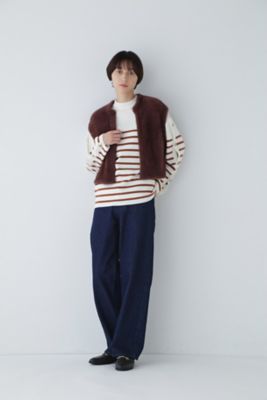 ◆フェイクファーベスト（０７７３２７０２０４）
