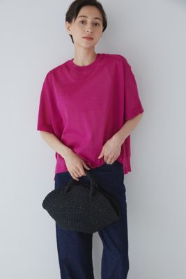 【SALE】human woman (Women)/ヒューマンウーマン シアーニットプルオーバー(0773270702) ピンク トップス【三越伊勢丹/公式】