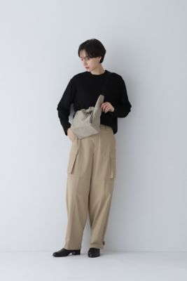 ◆二重襟袖プルオーバーニット（０７７３２７０９０２）
