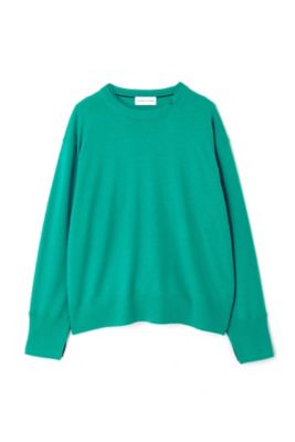 ◆二重襟袖プルオーバーニット（０７７３２７０９０２）