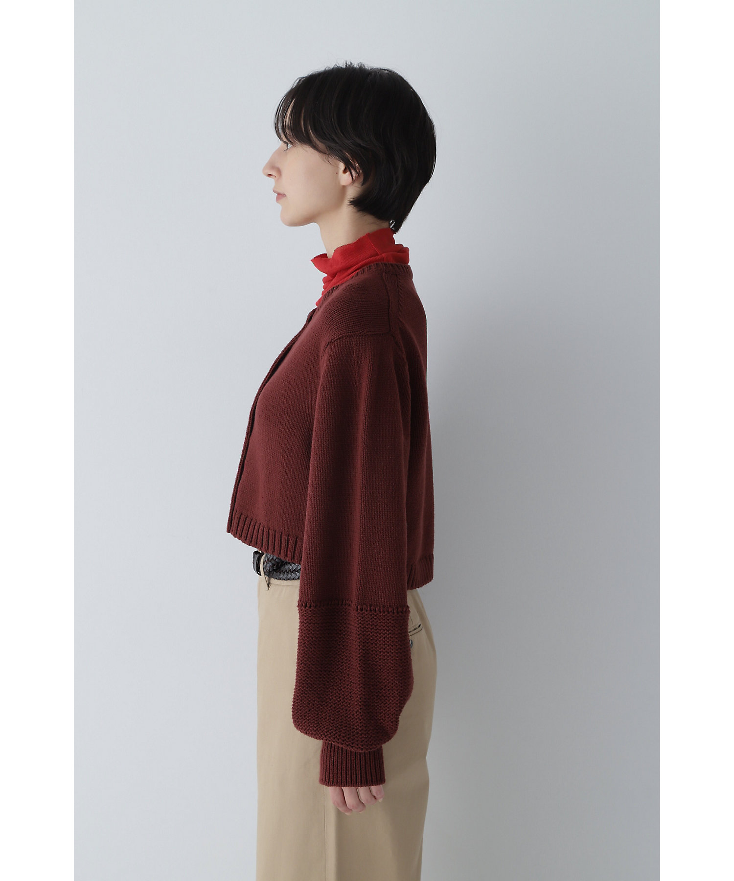◇ショート丈カーディガン(0773270906) | human ◇ショート丈カーディガン(0773270906) | human