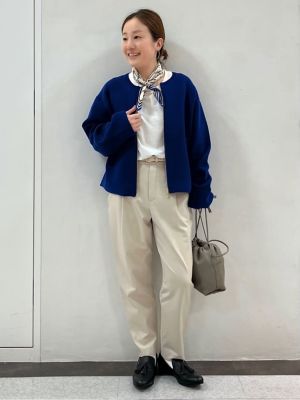 ◆ジップアップ接結ブルゾン（０７７３２７３９００）