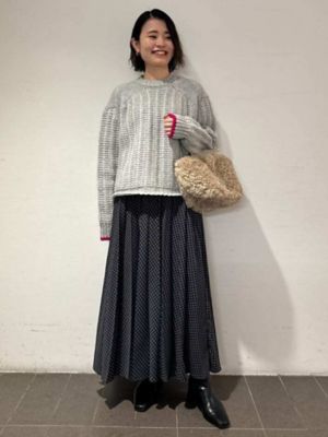 【美品】HUMAN WOMAN ミックスカラーバッグ human woman / ヒューマンウーマン ◇ミックスカラーバッグ
