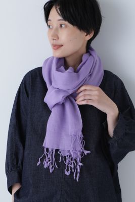 ◇薄手ストール（0773298801） | human woman (Women