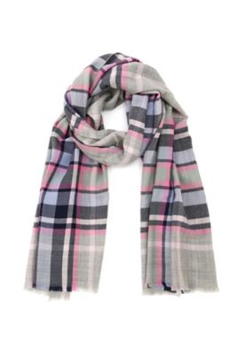 チェックストール（0773298904） | human woman