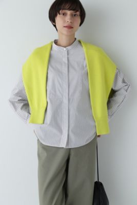 ＜human woman (Women)＞ストライプブラウス（０７７４１１０１００）