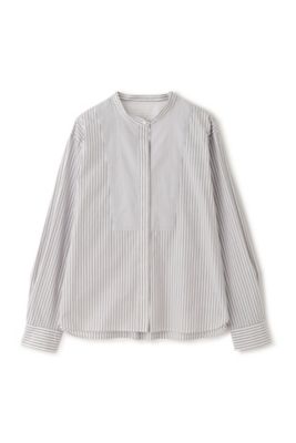 ストライプブラウス（0774110100） | human woman (Women