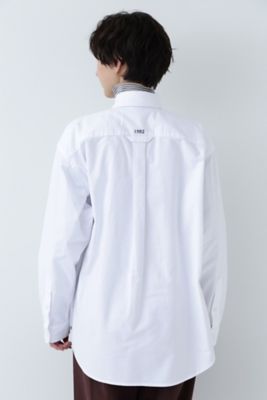 cY67 PARROTTCANVAS human woman ボタンダウンシャツ 刺繍 ロゴ 長袖 ボタンダウン BDシャツ シャツベージュ ヒューマンウーマン cY67 PARROTTCANVAS human woman ボタンダウンシャツ 刺繍 ロゴ 長袖