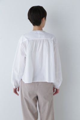 ◆インド綿刺繍ブラウス（０７７４１１０３００）