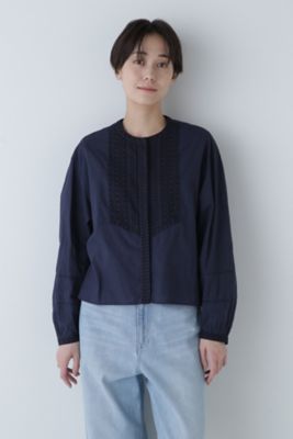 ◆インド綿刺繍ブラウス（０７７４１１０３００）