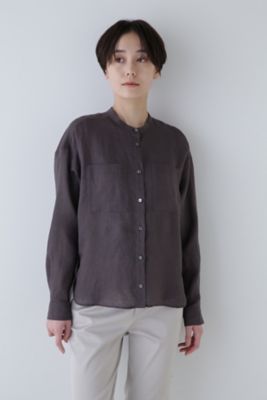 ◆ハードマンリネンブラウス（０７７４１１０４０２）