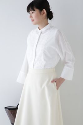 ＜human woman (Women)＞◆レースドッキングハオリブラウス（０７７４１１０４０８）