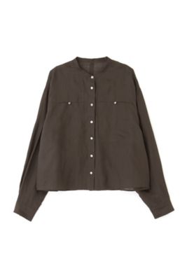 わからんちん様★BEARDSLEY ラミーブラウス ブルー 美品 ◇160／1ラミーブラウス（0774110501） | human