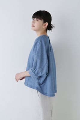 ◆ライトオンスデニムブラウス（０７７４１１０５０４）