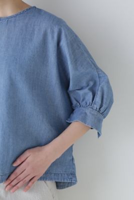 ◆ライトオンスデニムブラウス（０７７４１１０５０４）