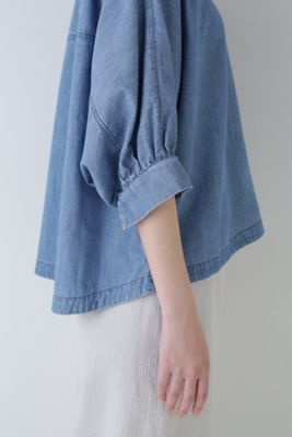 ◆ライトオンスデニムブラウス（０７７４１１０５０４）